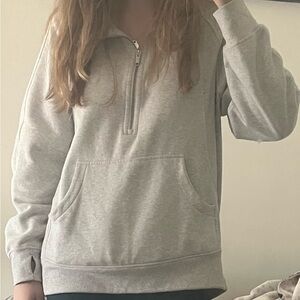 lululemon athletica Scuba Oversized Funnel-Neck Half Zip *Long